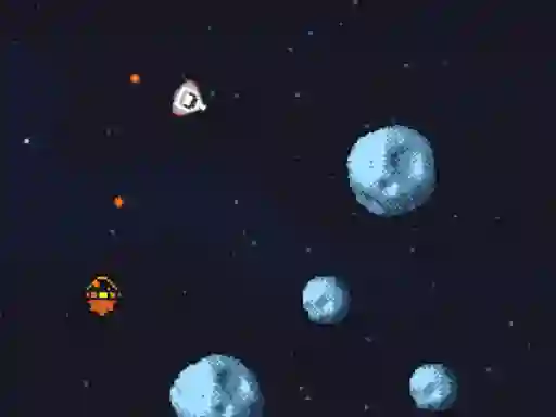 Spill Retro Space Blaster online