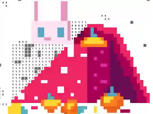 Spill Christmas Coloring By Numbers online