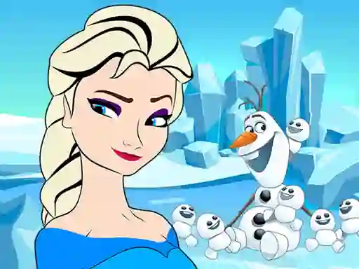 Spill Princess Elsa Hidden Hearts online