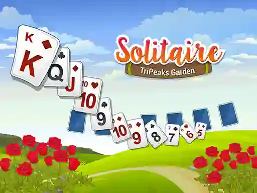 Spill Solitaire TriPeaks Garden online