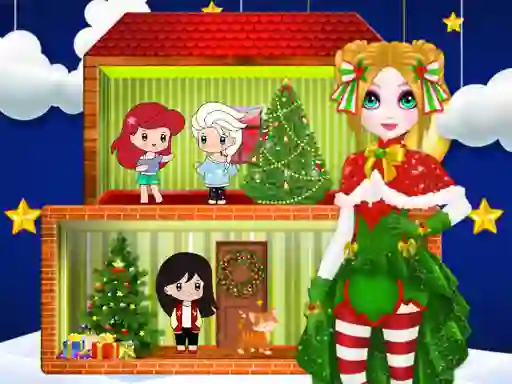 Spill Christmas Puppet Princess House online