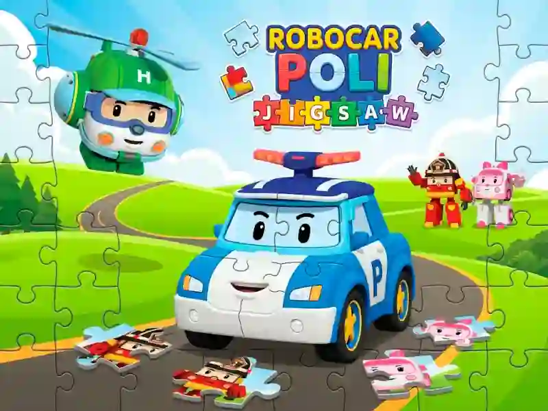 Spill Robocar Poli Jigsaw online