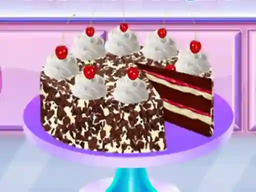 Spill Real Black Forest Cake Cooking online
