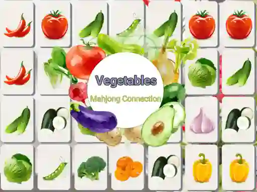 Spill Vegetables Mahjong Connection online