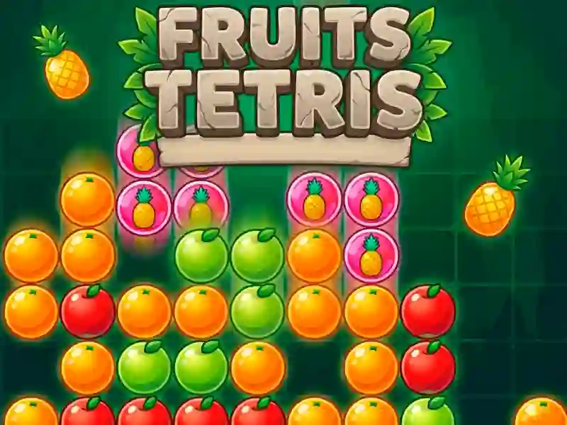Spill Fruits Tetris online