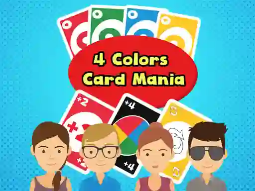Spill 4 Colors Card Mania online