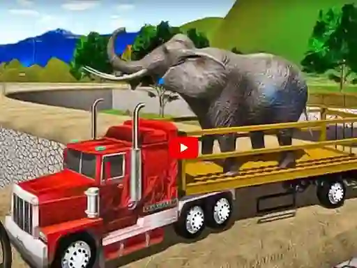 Spill Animal Simulator Truck Transport 2020 online