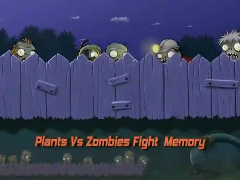 Spill Plants vs Zombies Fight Memory online