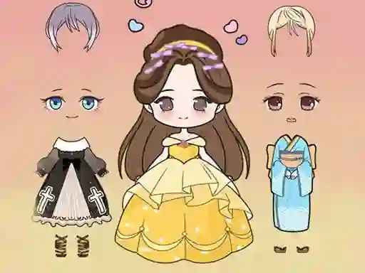 Spill Vivi Doll Dress Up online