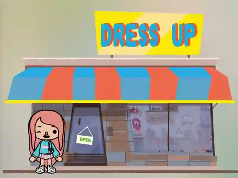 Spill Dress up Toca Boca Fan online