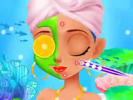Spill Mermaid Games Princess Makeup online