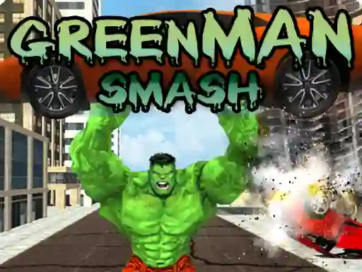 Spill Green Man Smash online