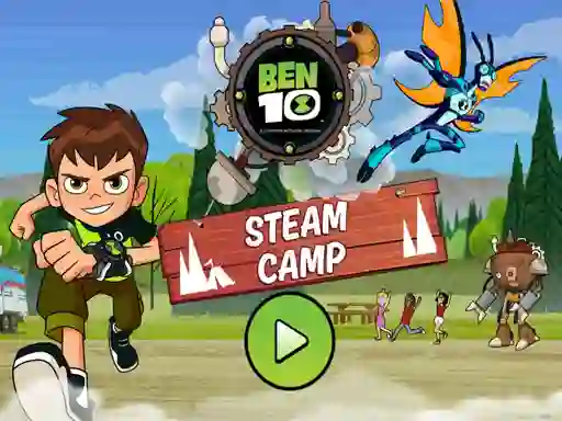 Spill Ben 10 Steam Camp online