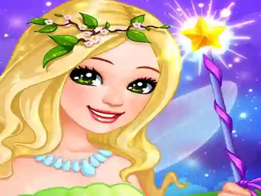 Spill Little Fairy Dress Up Game online