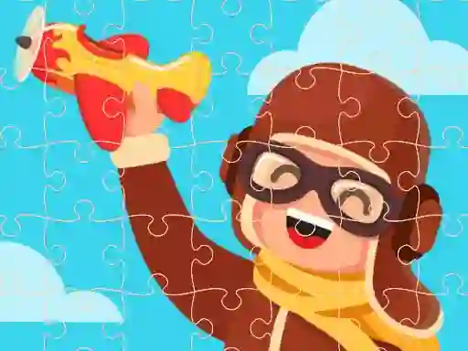 Spill Airplane Puzzles online