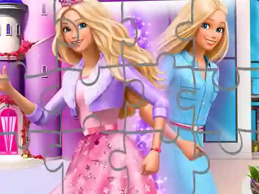 Spill Barbie Princess Adventure Jigsaw online
