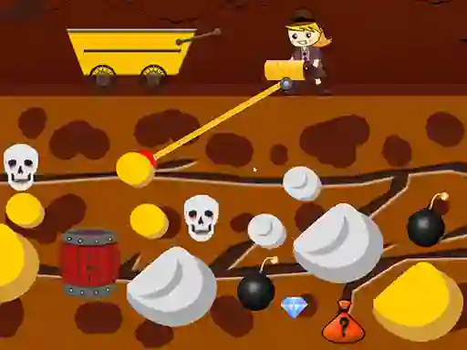 Spill Lady Gold Miner online