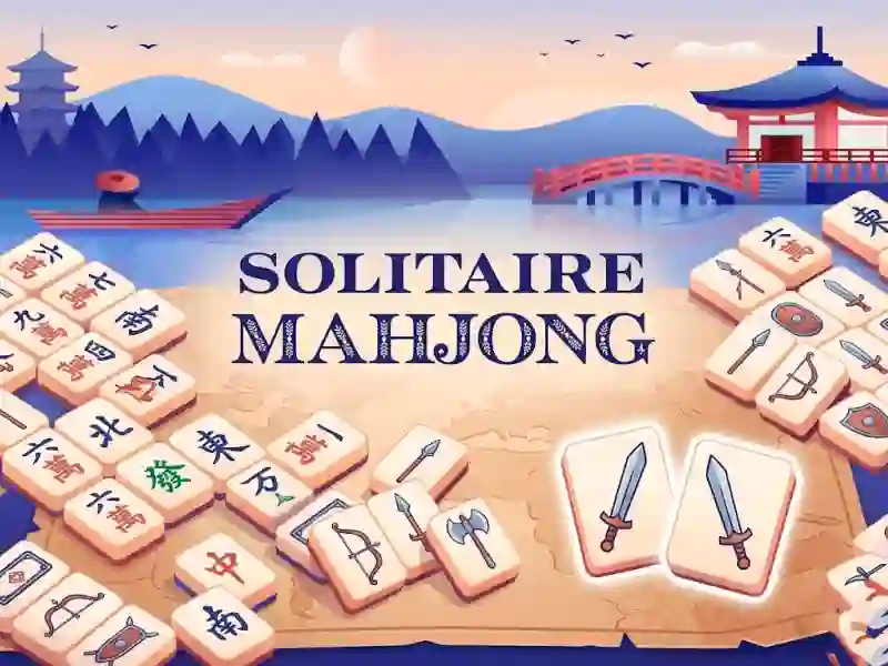 Spill Solitaire Mahjong online