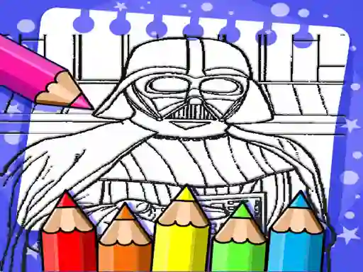 Spill Darth Vader Coloring Book online