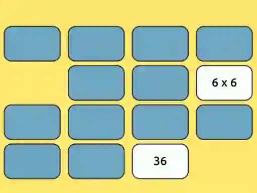 Spill Math Memory online