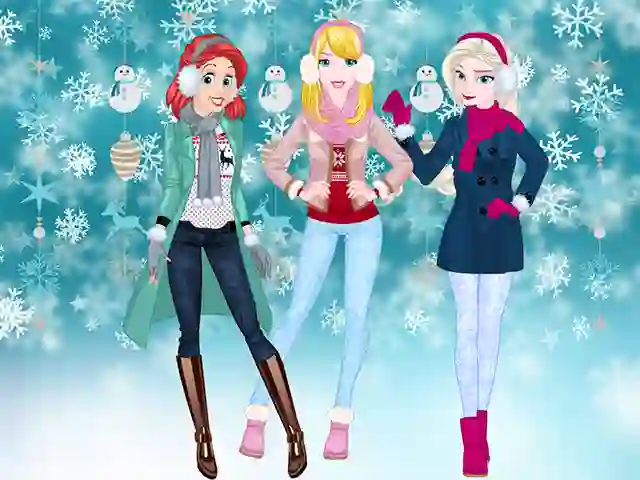Spill Princesses Winter Spree online