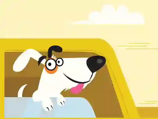 Spill Adorable Puppies in Cars Match 3 online