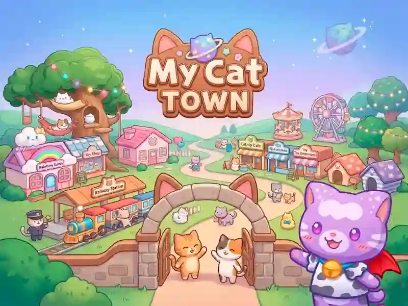 Spill My Cat Town online