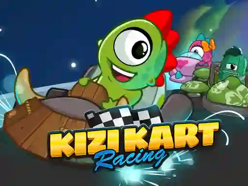 Spill Kizi Kart Racing online