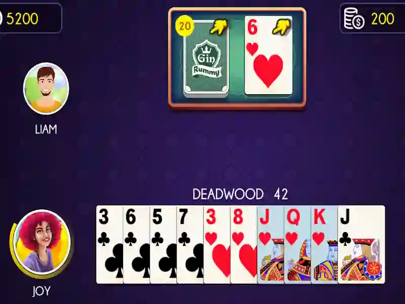 Spill Gin Rummy online