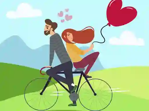 Spill Couple in Love Jigsaw online