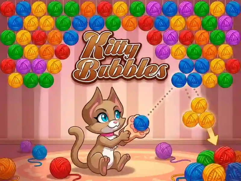 Spill Kitty Bubbles online