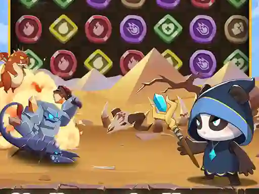 Spill Legend of Panda Match 3 & Battle online