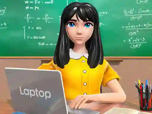 Spill School Teacher Game School Day online