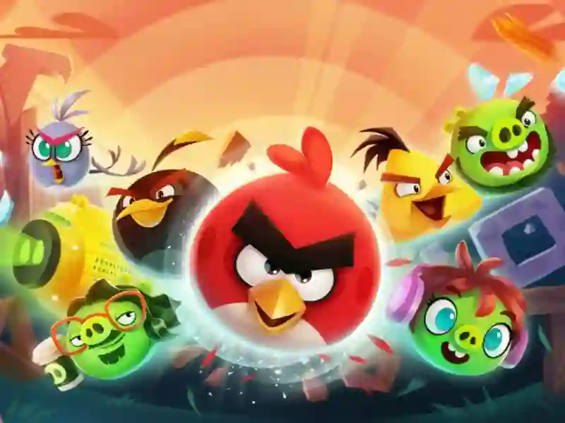 Spill Angry Birds Mad Jumps online