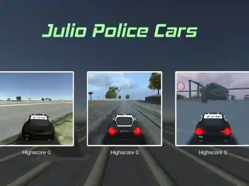 Spill Julio Police Cars online