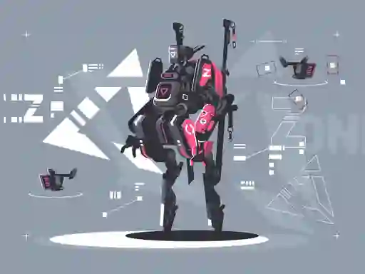 Spill Alien Robot Warrior Hidden online
