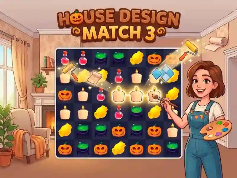 Spill House Design Match 3 online