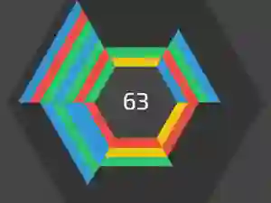 Spill Color Hexagon online