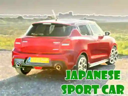 Spill Japanese Sport Car Puzzle online