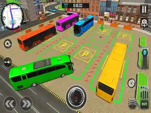 Spill Bus City Parking Simulator online