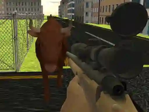 Spill Angry Bull Shooter online
