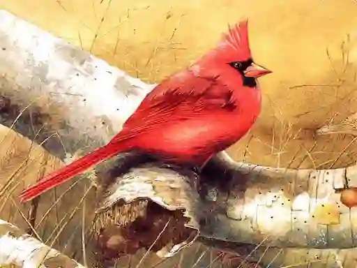 Spill Art Birds Puzzle online