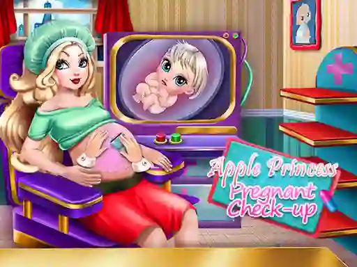 Spill Apple Princess Pregnant Check Up online