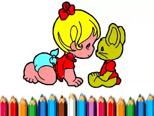 Spill Back To School: Aby Girl Coloring online