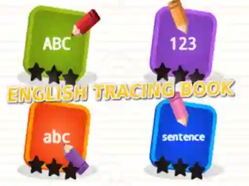 Spill English Tracing Book online
