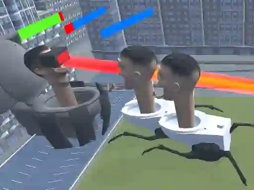 Spill Merge Toilet Skib Fight online