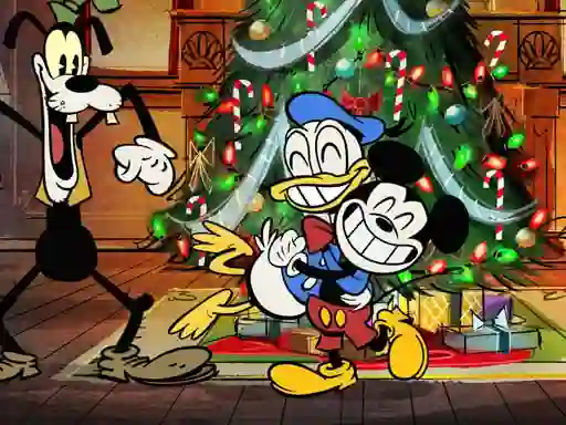 Spill Preparing Mickey For Christmas Match 3 online