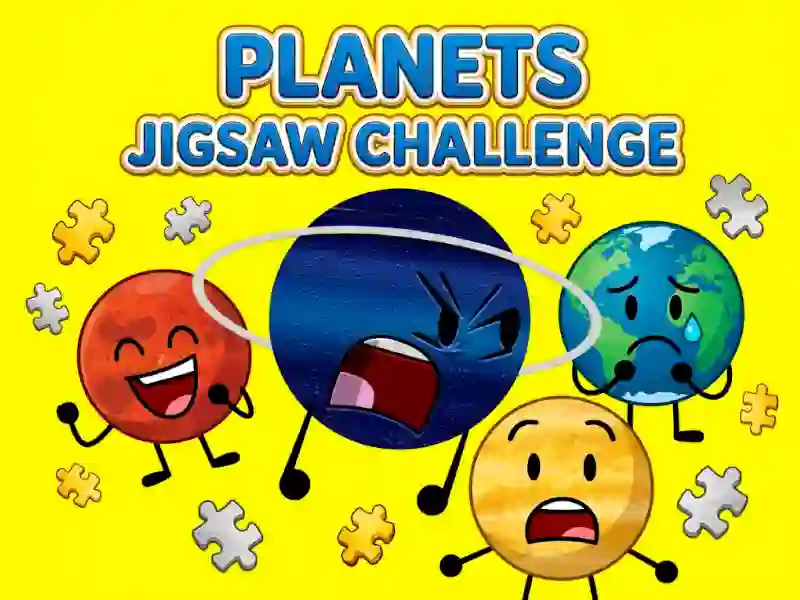 Spill Planets Jigsaw Challenge online