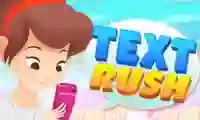 Spill Text Rush online