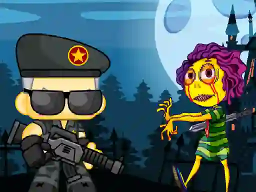 Spill Zombie Shooter 2d online